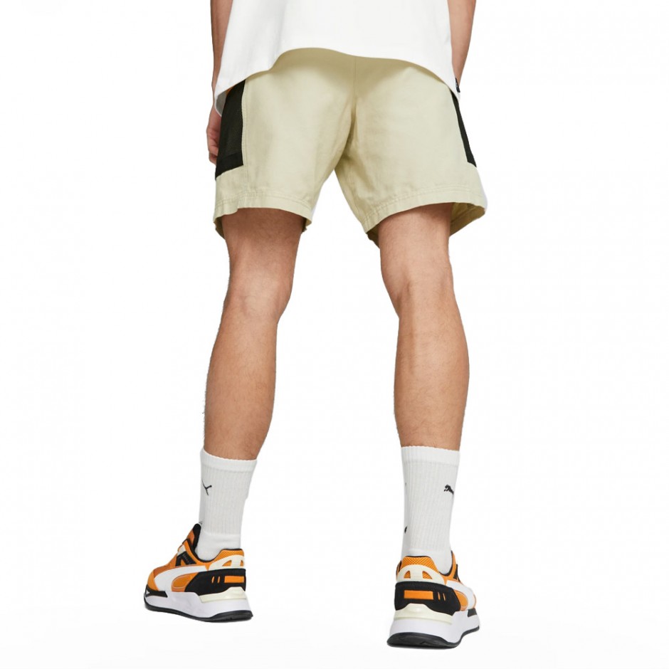 PUMA DOWNTOWN CARGO SHORTS Λαχανί 