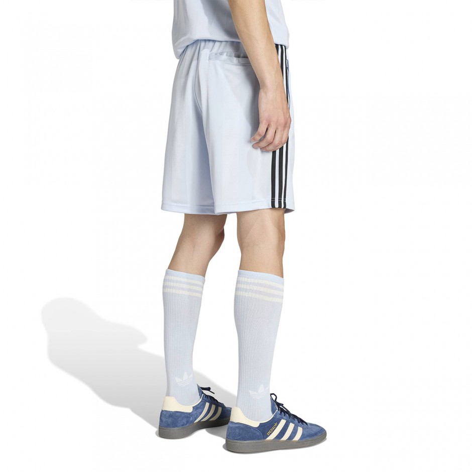 Ανδρική Βερμούδα Σιέλ - adidas Originals 3-Stripes Loose Engineered