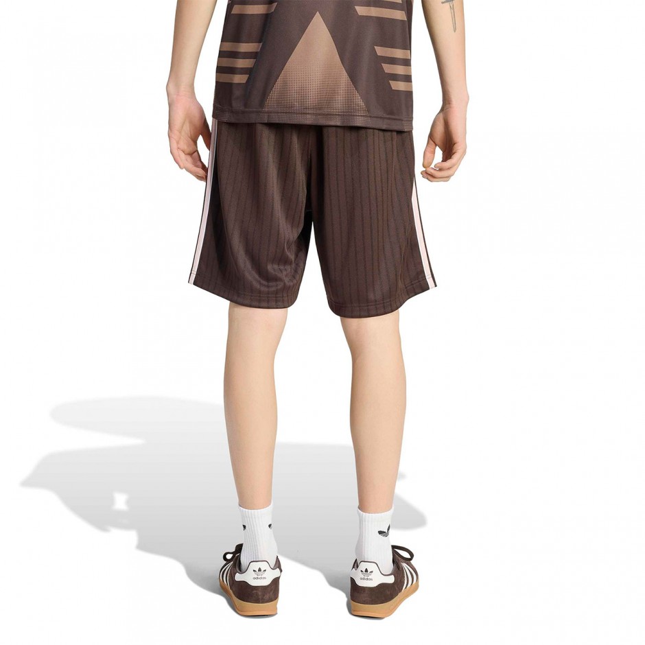 Men's Shorts Brown - adidas Originals Firebird Engineered Stripes