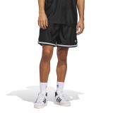 Ανδρική Βερμούδα Μαύρη - adidas Originals Basketball Flame Εικόνα 
