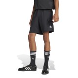 Ανδρική Βερμούδα Μαύρη - adidas Originals Trefoil Essentials Woven Cargo Εικόνα 