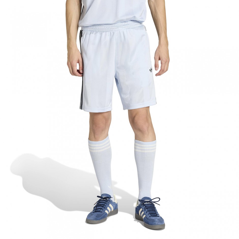 Ανδρική Βερμούδα Σιέλ - adidas Originals 3-Stripes Loose Engineered
