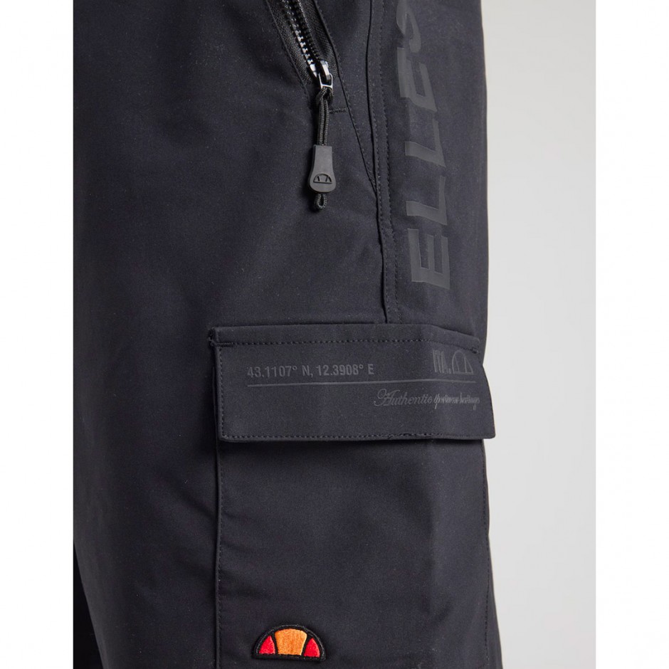 ELLESSE DESTINATION GAIANO CARGO SHORT SHZ21863-011 Black