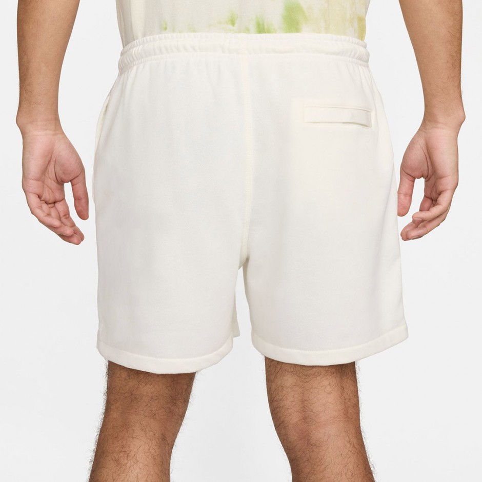 NIKE M NK CLUB FLOW FT SHORT FN3520-133 Ecru