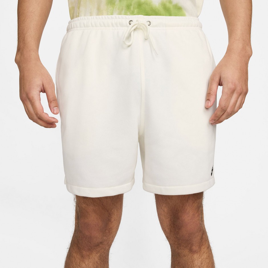 NIKE M NK CLUB FLOW FT SHORT FN3520-133 Ecru