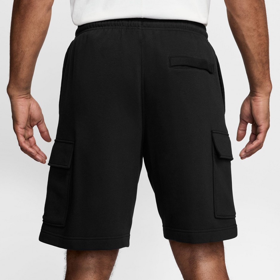 Ανδρική Βερμούδα Cargo Μαύρη - Nike Club