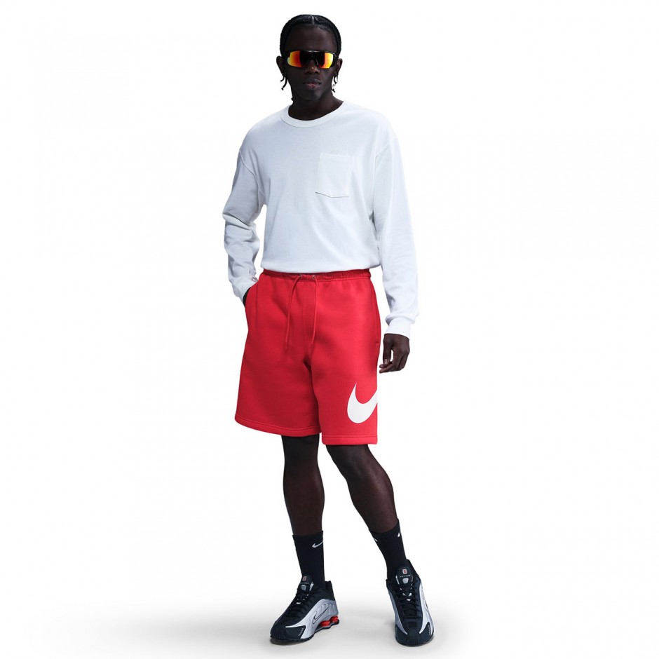 Men's Shorts Red - Nike Club