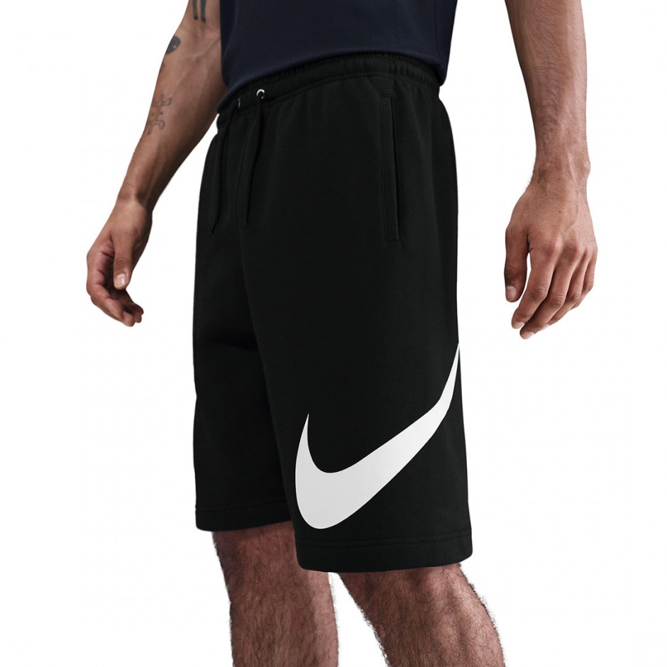 Ανδρική Βερμούδα Μαύρη - Nike Club