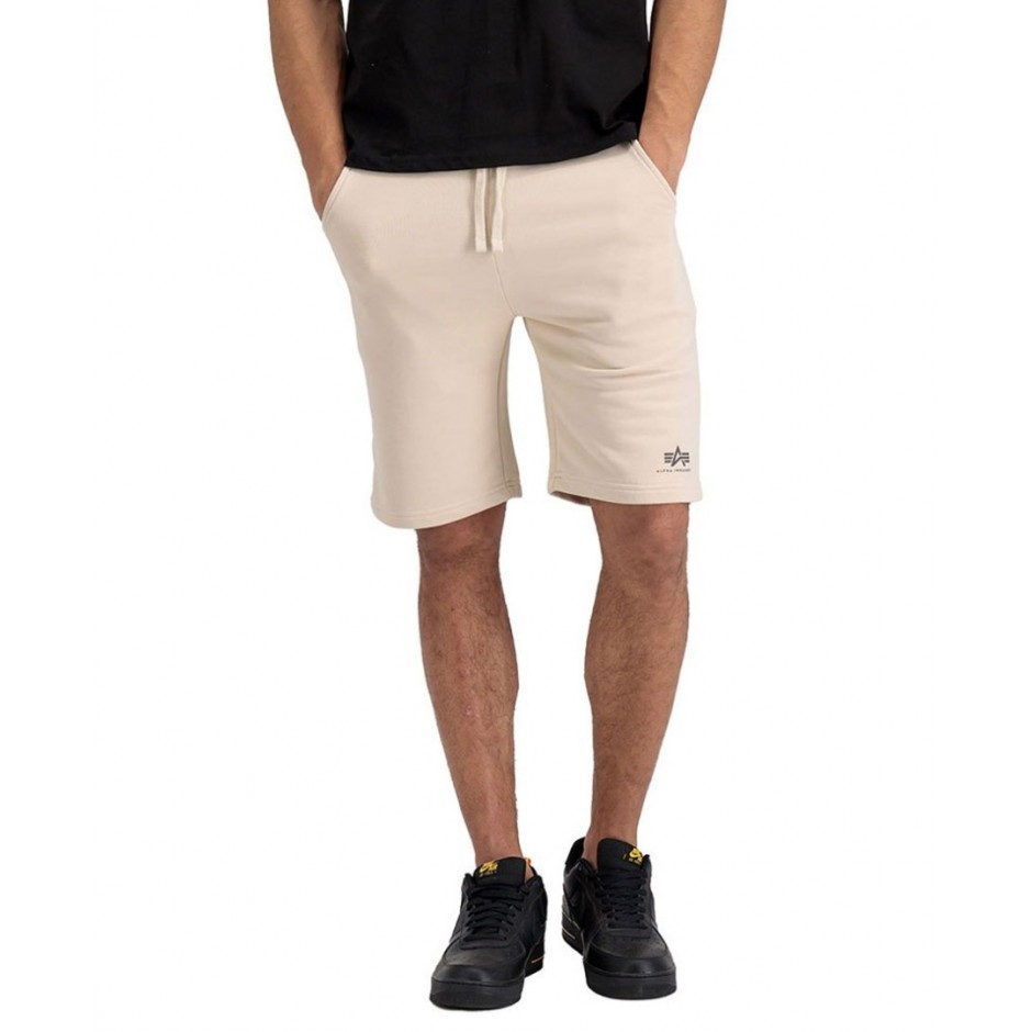 ALPHA INDUSTRIES BASIC SHORT SL Εκρού