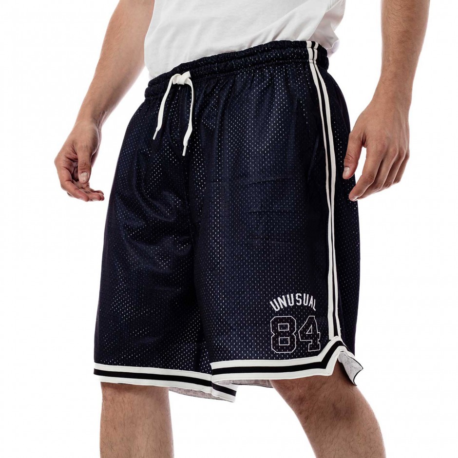 Ανδρική Βερμούδα Μαύρη - Bee Unusual Mesh Shorts