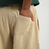 CARHARTT WIP DUSTER SWEAT SHORTS Μπεζ Εικόνα 3