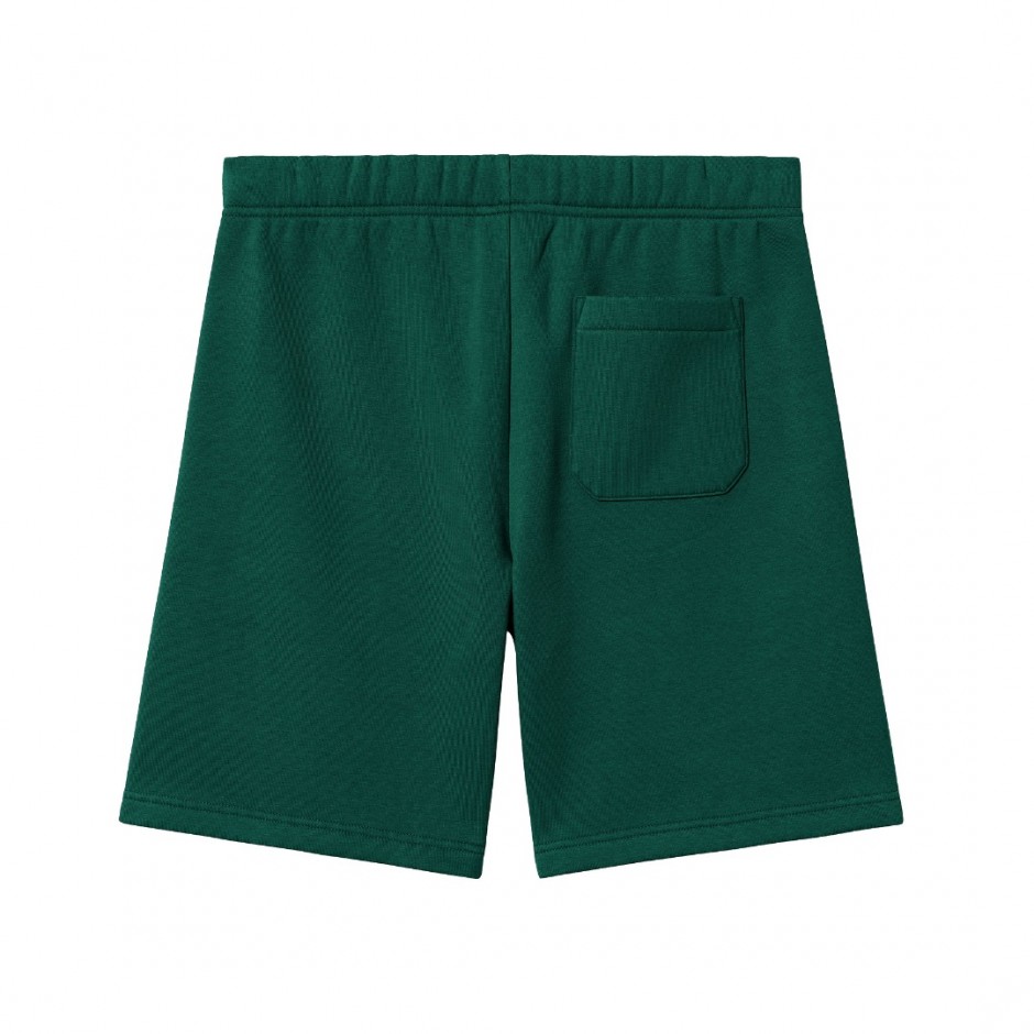 CARHARTT WIP CHASE SWEAT SHORT I033669-1YWXX Green