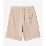 CARHARTT WIP NELSON SWEAT SHORT I030130-2LPGD Ecru Image 0