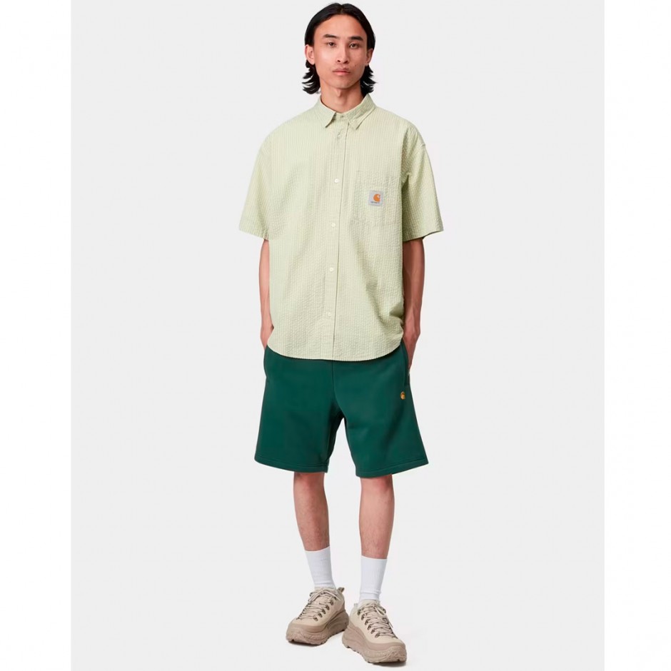 CARHARTT WIP CHASE SWEAT SHORT I033669-30YXX Pine