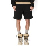 Carhartt WIP Chase Sweat Μαύρο - Ανδρική Βερμούδα Εικόνα 