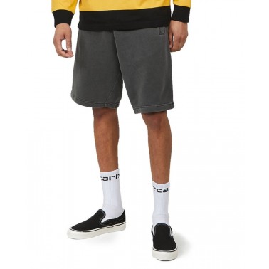 CARHARTT WIP NELSON SWEAT SHORT Μαύρο
