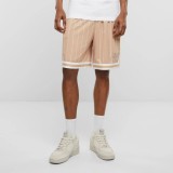 Ανδρική Βερμούδα Μπεζ - Karl Kani Small Varsity Logo Pinstripe Εικόνα 1