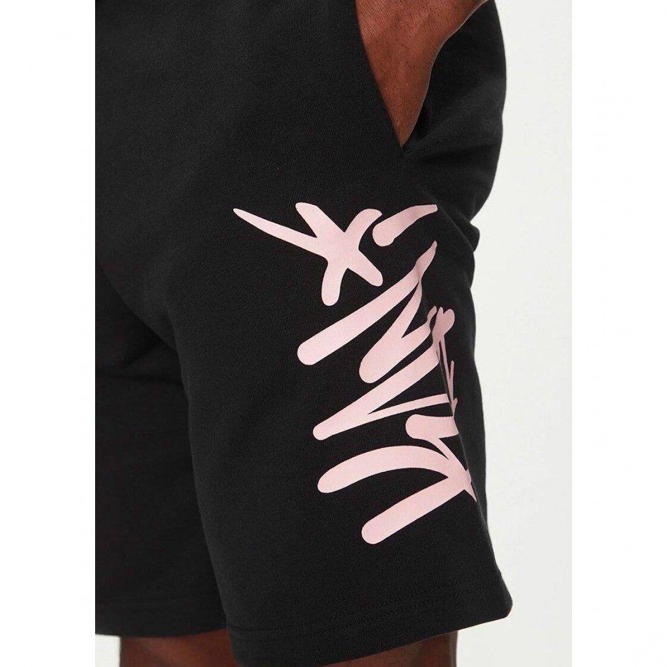 KARL KANI TAG SWEATSHORTS KM251-008-2-BLACK Black