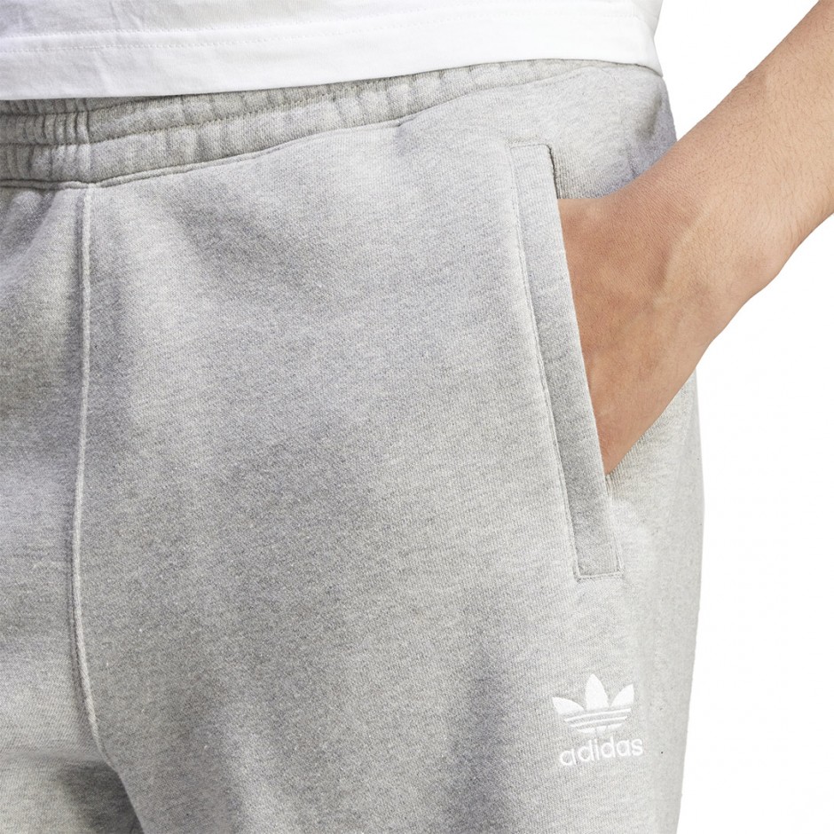 Ανδρική Βερμούδα Γκρι - adidas Originals Trefoil Essentials