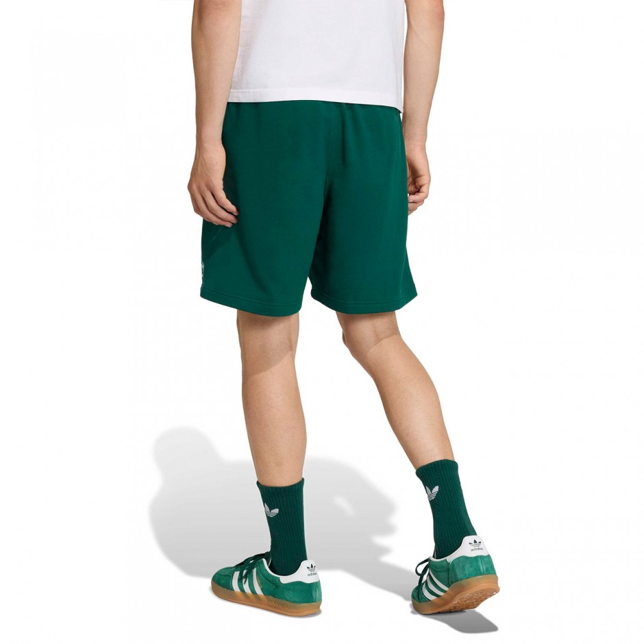 Men's Shorts Green - adidas Originals Trefoil Essentials