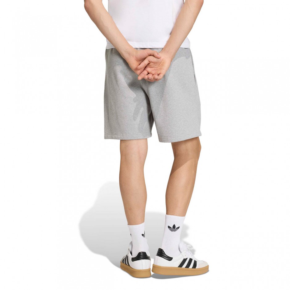 Ανδρική Βερμούδα Γκρι - adidas Originals Trefoil Essentials