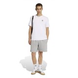 Ανδρική Βερμούδα Γκρι - adidas Originals Trefoil Essentials Εικόνα 3