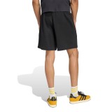 Ανδρική Βερμούδα Μαύρη - adidas Originals Essentials Trefoil Waffle Εικόνα 0