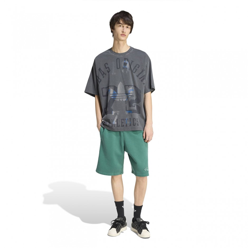 Ανδρική Βερμούδα Κυπαρισσί - adidas Originals Washed Graphics Basketball 