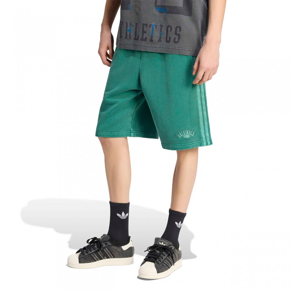 Ανδρική Βερμούδα Κυπαρισσί - adidas Originals Washed Graphics Basketball 