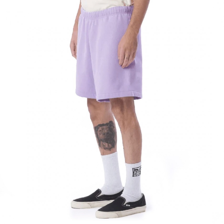 OBEY ESTABLISHED WORKS EYES SWEATSHORTS Μωβ 