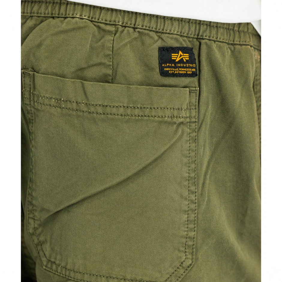 Ανδρική Βερμούδα Λαδί - Alpha Industries Basic Cotton