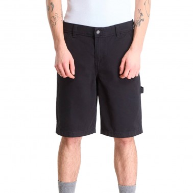 Men's Shorts Black - Dickies Canvas Carpenter