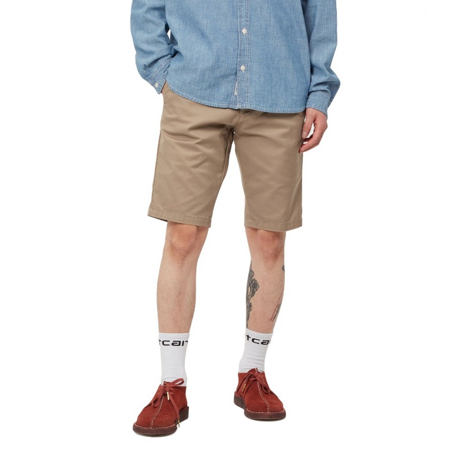 CARHARTT WIP SID SHORT I010722-8Y02 Μπέζ