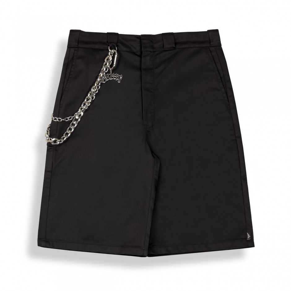 Unisex Shorts Black - Grimey Chief Watcher Loose