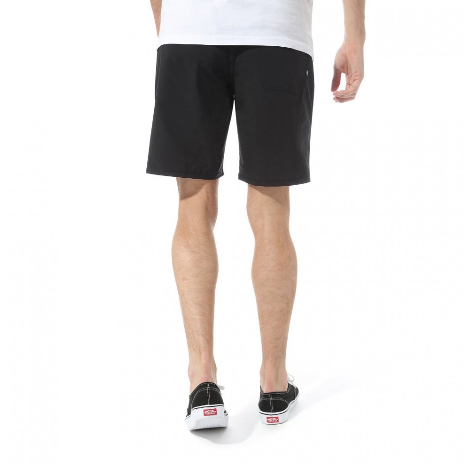 VANS X NATIONAL GEOGRAPHIC VOYAGE TRUNK BOARDSHORTS VA3HV2YQP-YQP Black
