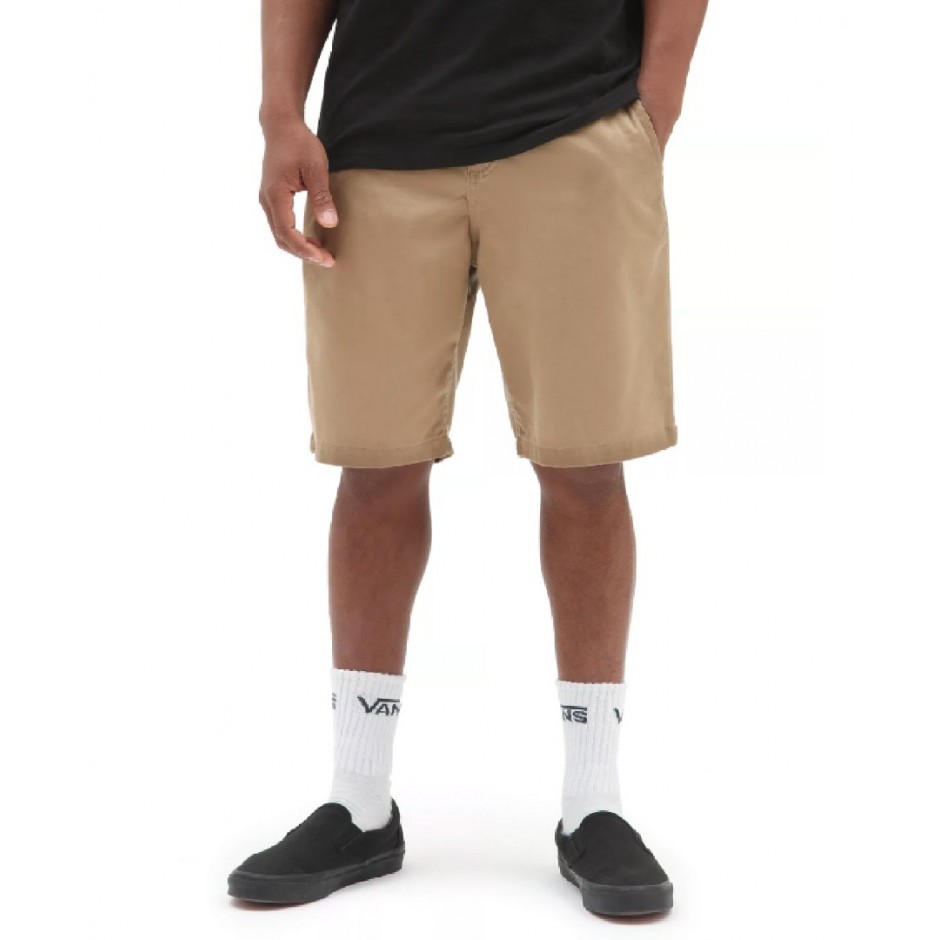 Ανδρική Βερμούδα Chino Καφέ - Vans Authentic Chino Relaxed Short