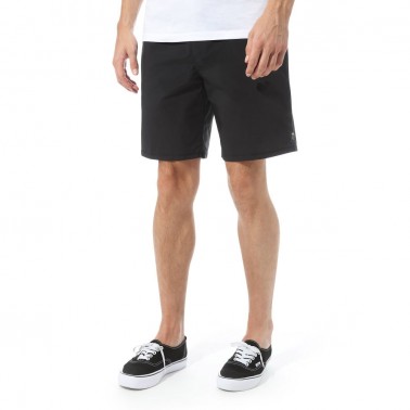 VANS X NATIONAL GEOGRAPHIC VOYAGE TRUNK BOARDSHORTS VA3HV2YQP-YQP Black