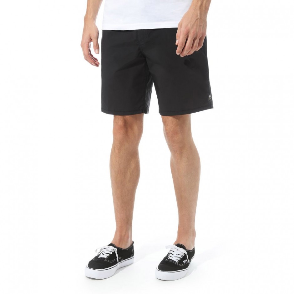 VANS X NATIONAL GEOGRAPHIC VOYAGE TRUNK BOARDSHORTS VA3HV2YQP-YQP Black