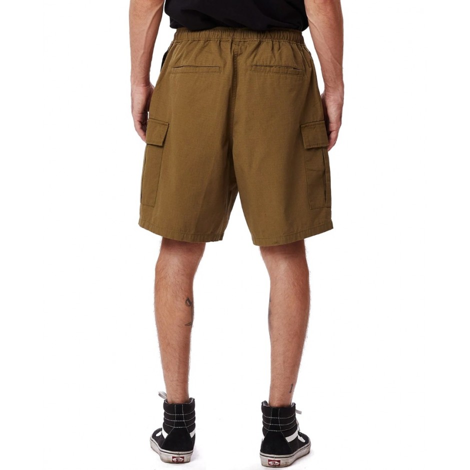 OBEY EASY RIPSTOP CARGO SHORT 172120077-GRN Χακί
