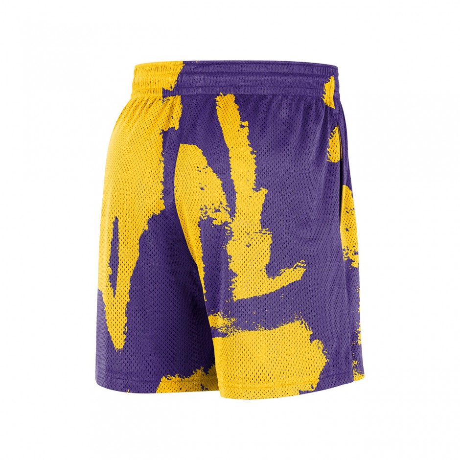 Ανδρική Βερμούδα NBA Μωβ - Nike Los Angeles Lakers Courtside