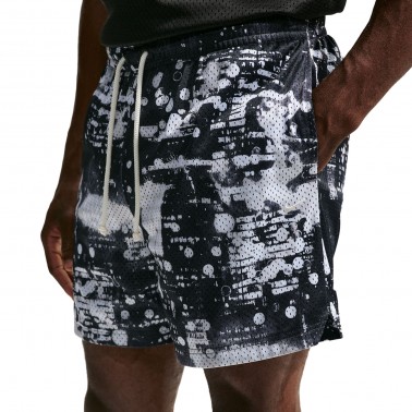 Men's Basketball Shorts White-Black - Nike Standard Issue