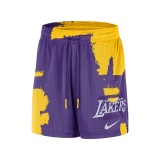 Ανδρική Βερμούδα NBA Μωβ - Nike Los Angeles Lakers Courtside Εικόνα 