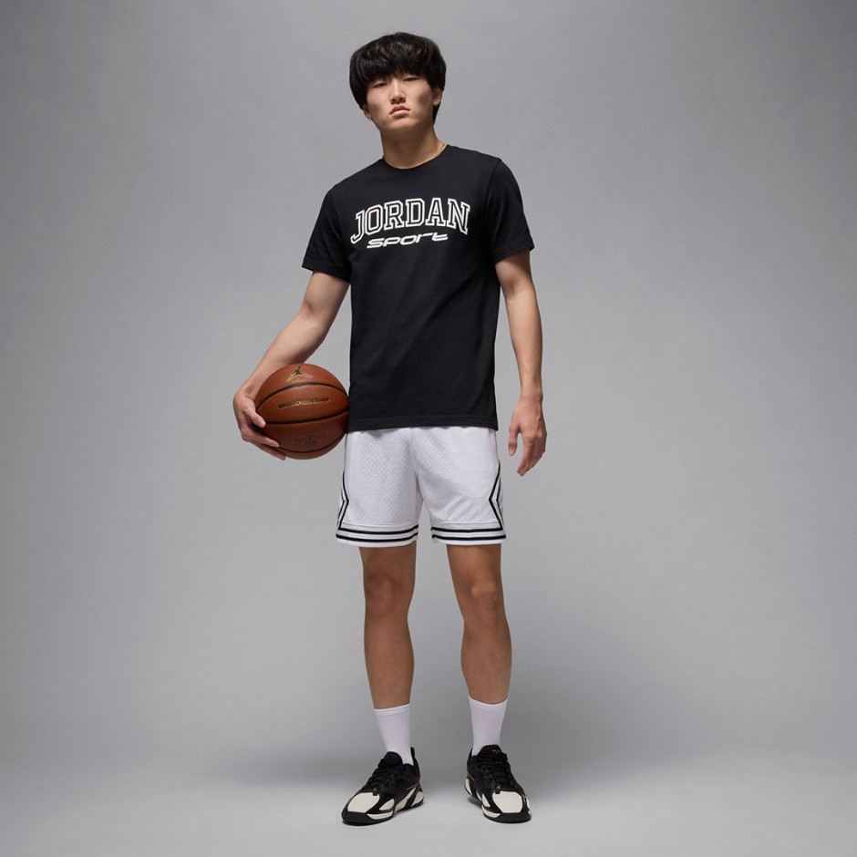 Ανδρική Βερμούδα Μπάσκετ Λευκή - Jordan Sport Dri-FIT