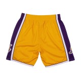 Ανδρική Βερμούδα NBA Κίτρινη - Mitchell & Ness Los Angeles Lakers 2009-2010 Swingman Εικόνα 0