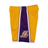 Ανδρική Βερμούδα NBA Κίτρινη - Mitchell & Ness Los Angeles Lakers 2009-2010 Swingman Εικόνα 1