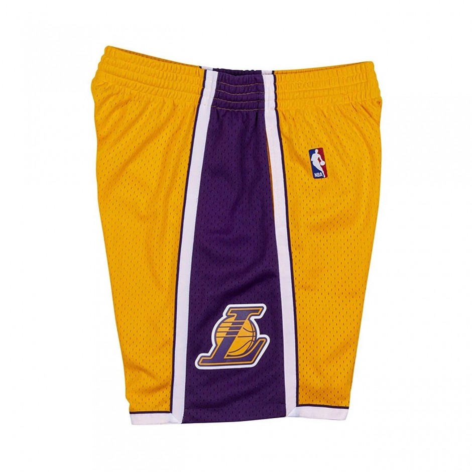 Ανδρική Βερμούδα NBA Κίτρινη - Mitchell & Ness Los Angeles Lakers 2009-2010 Swingman
