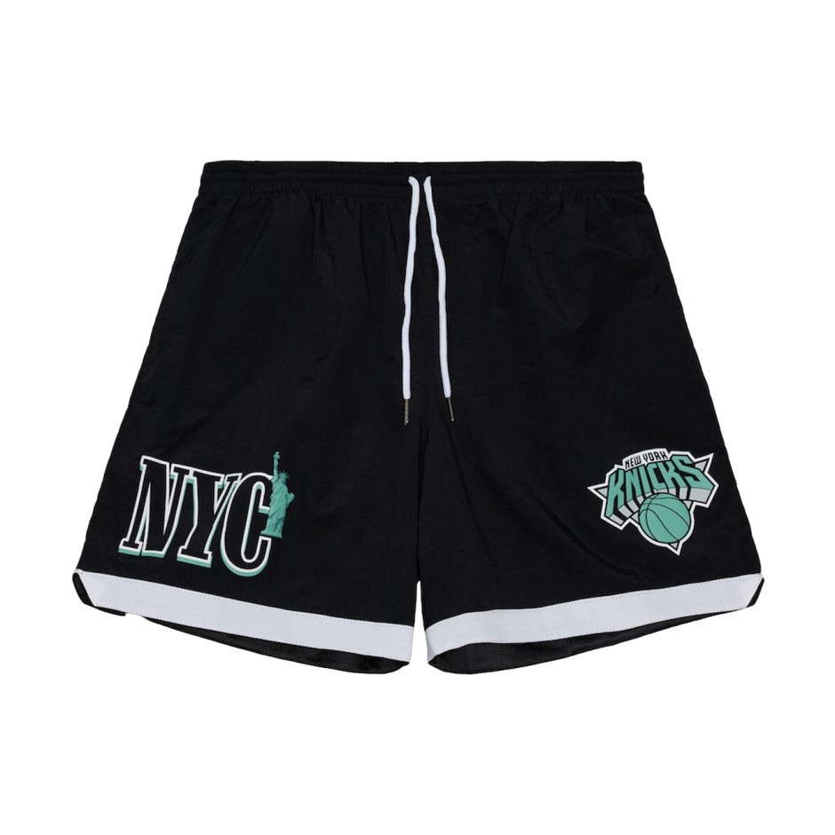 Men's NBA Shorts Black - Mitchell & Ness New York Knicks In The City
