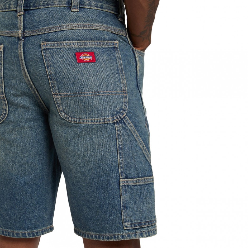 Ανδρική Τζιν Βερμούδα Μπλε - Dickies 993 11-Inch Carpenter