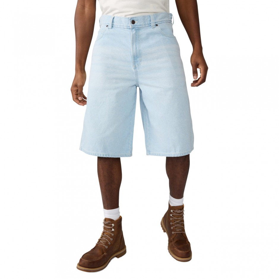 Ανδρική Τζιν Βερμούδα Σιέλ - Dickies 958 Loose 13"