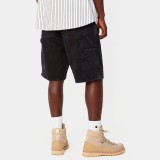 Ανδρική Βερμούδα Τζιν Μαύρη - Carhartt WIP Single Knee Εικόνα 0